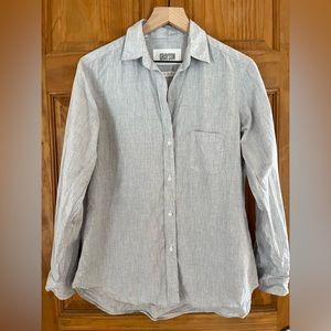 Grayson The Hero Button Up Tumbled Cotton (Gray Melange) SIZE 3